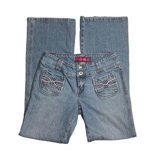 Y2K Vintage Low Rise Flare Glo Jeans Size 9